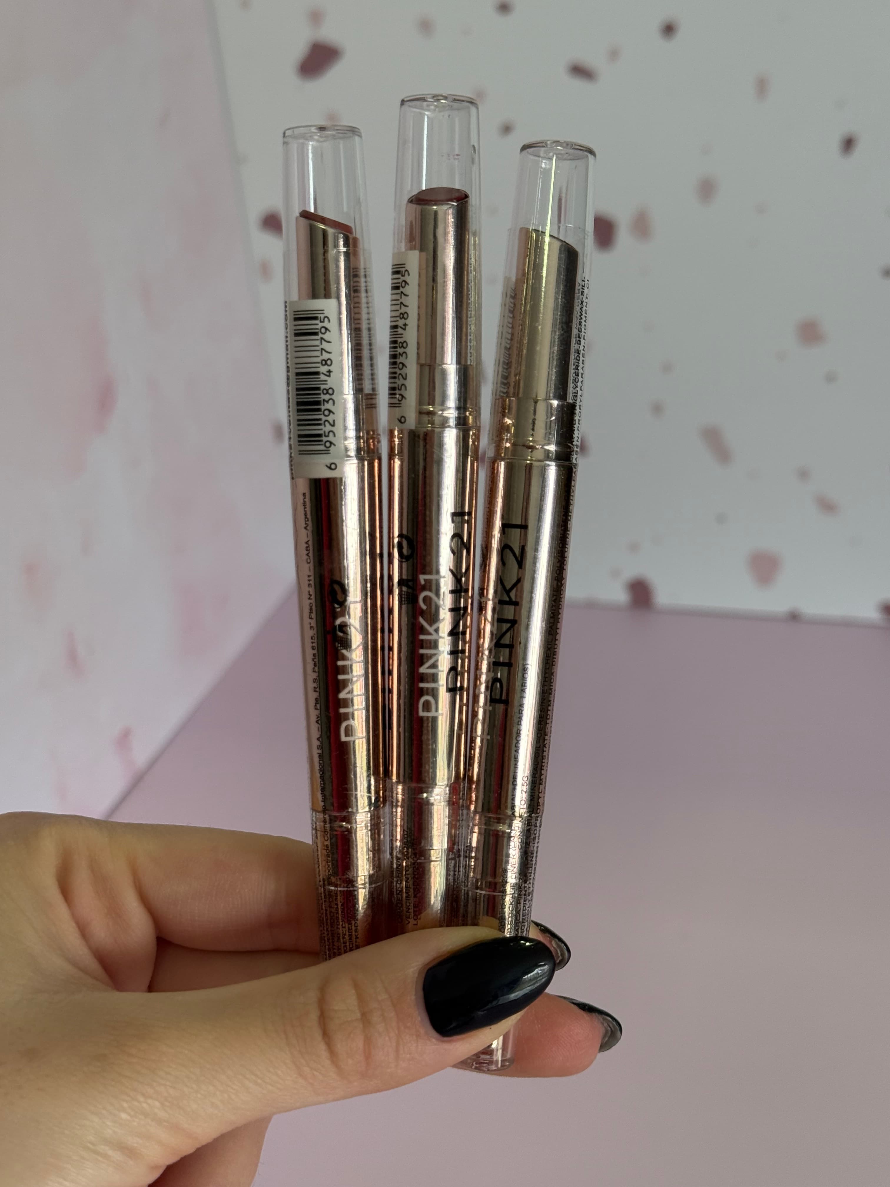 Labial y delineador 2en1 Pink21