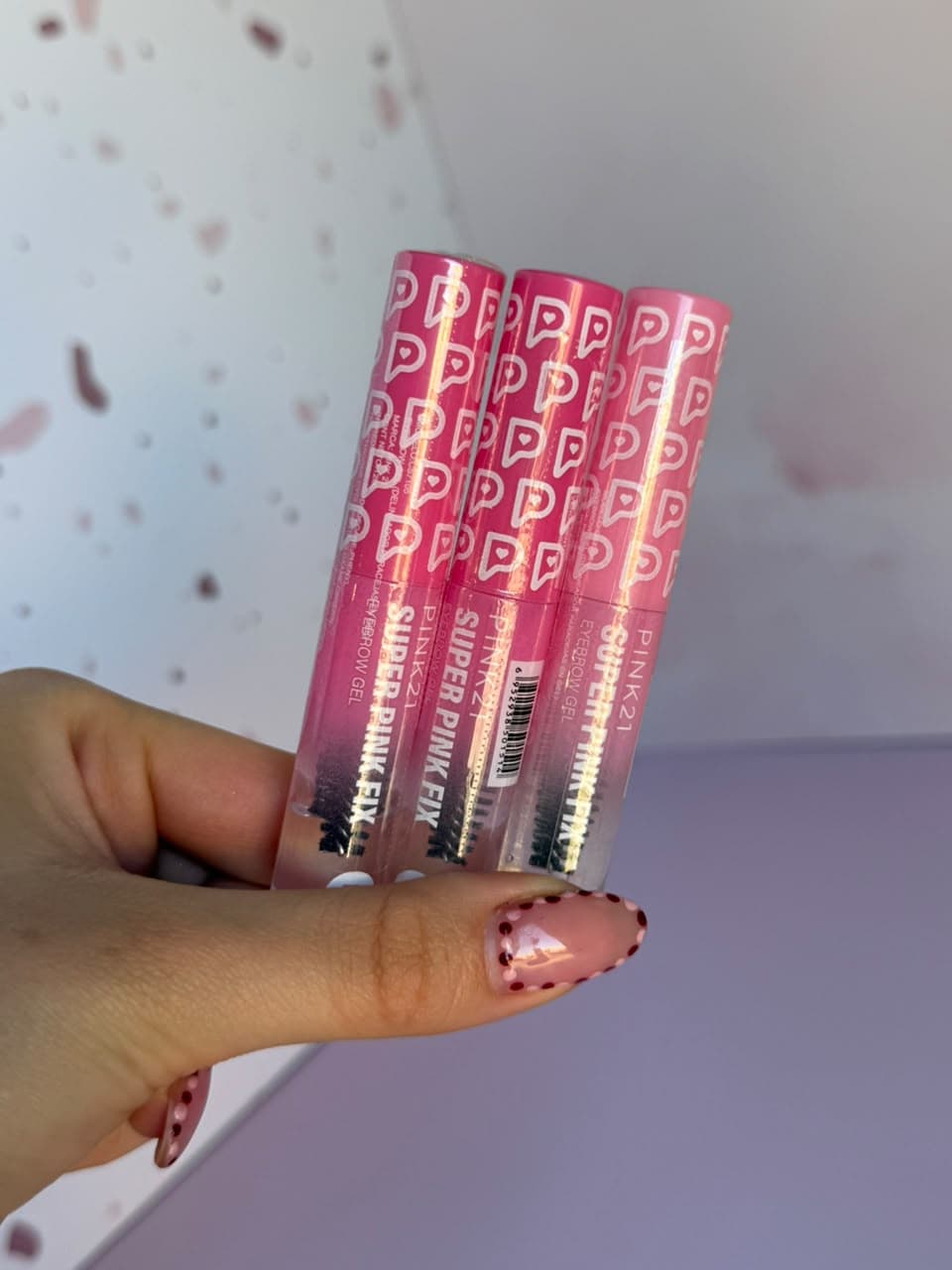 Gel para cejas pinkfix pink21