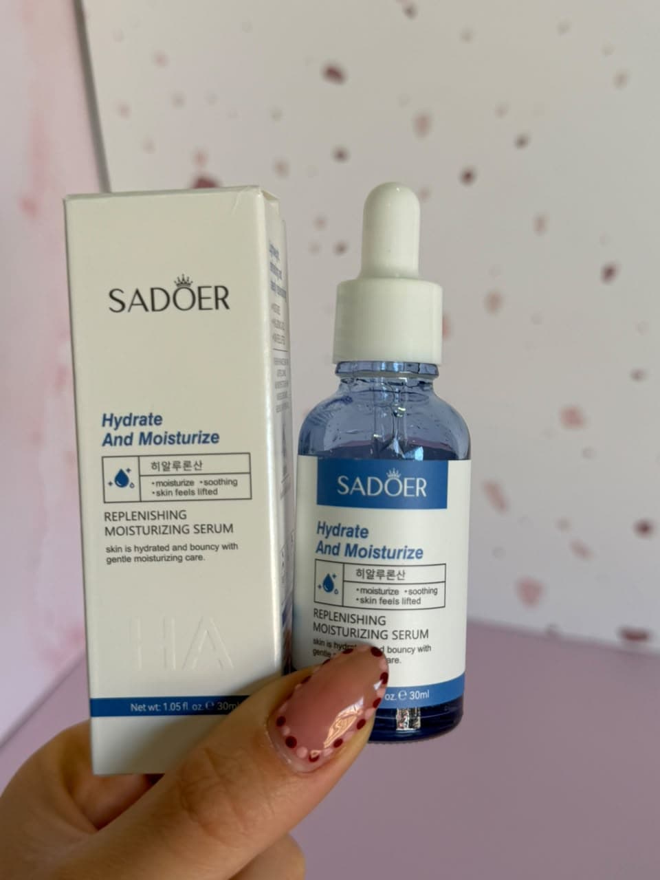 Serum facial con Ácido Hialurónico