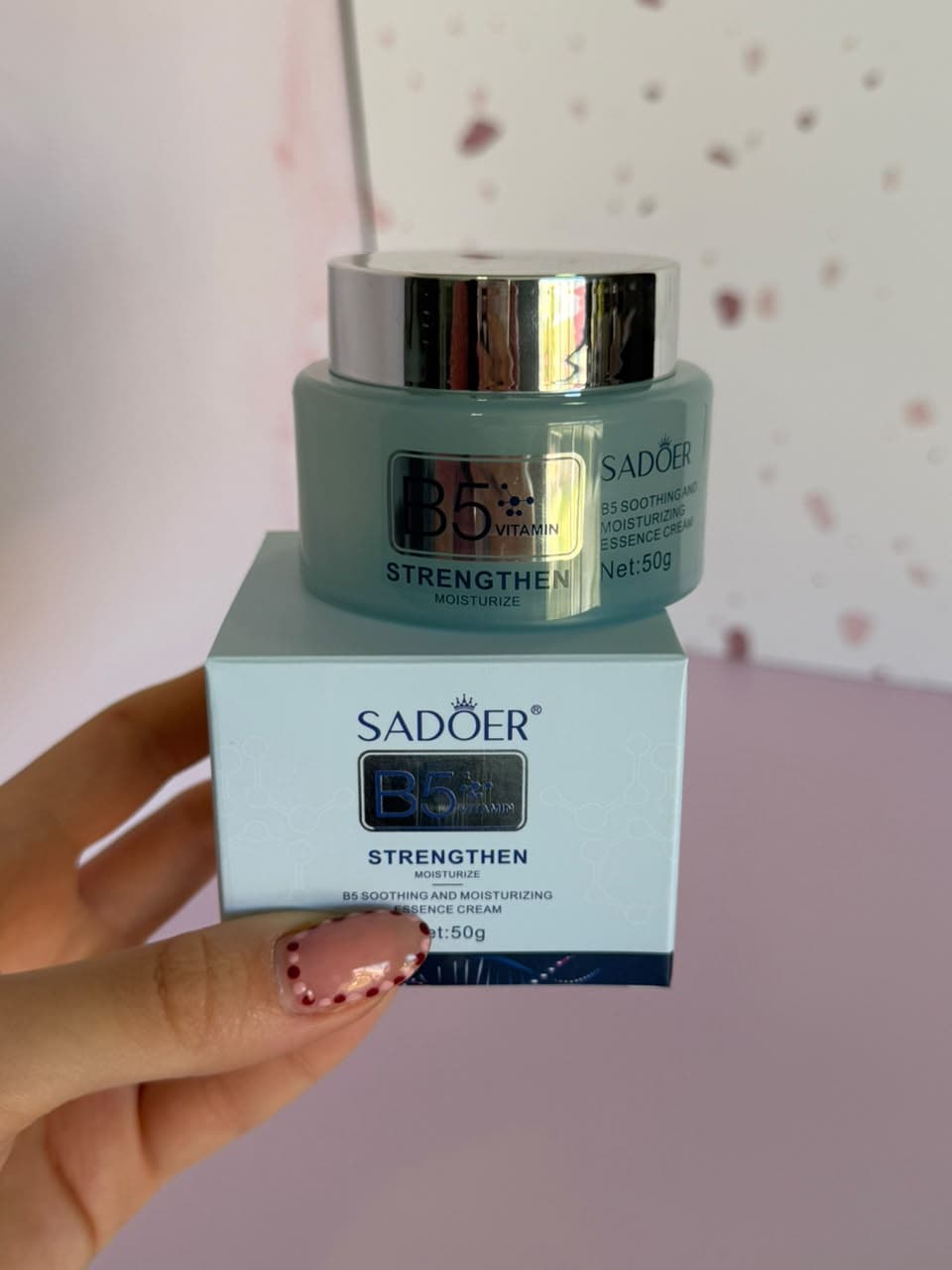 Crema facial Vitamina B5