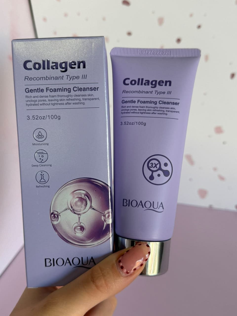 Limpiador facial Colágeno