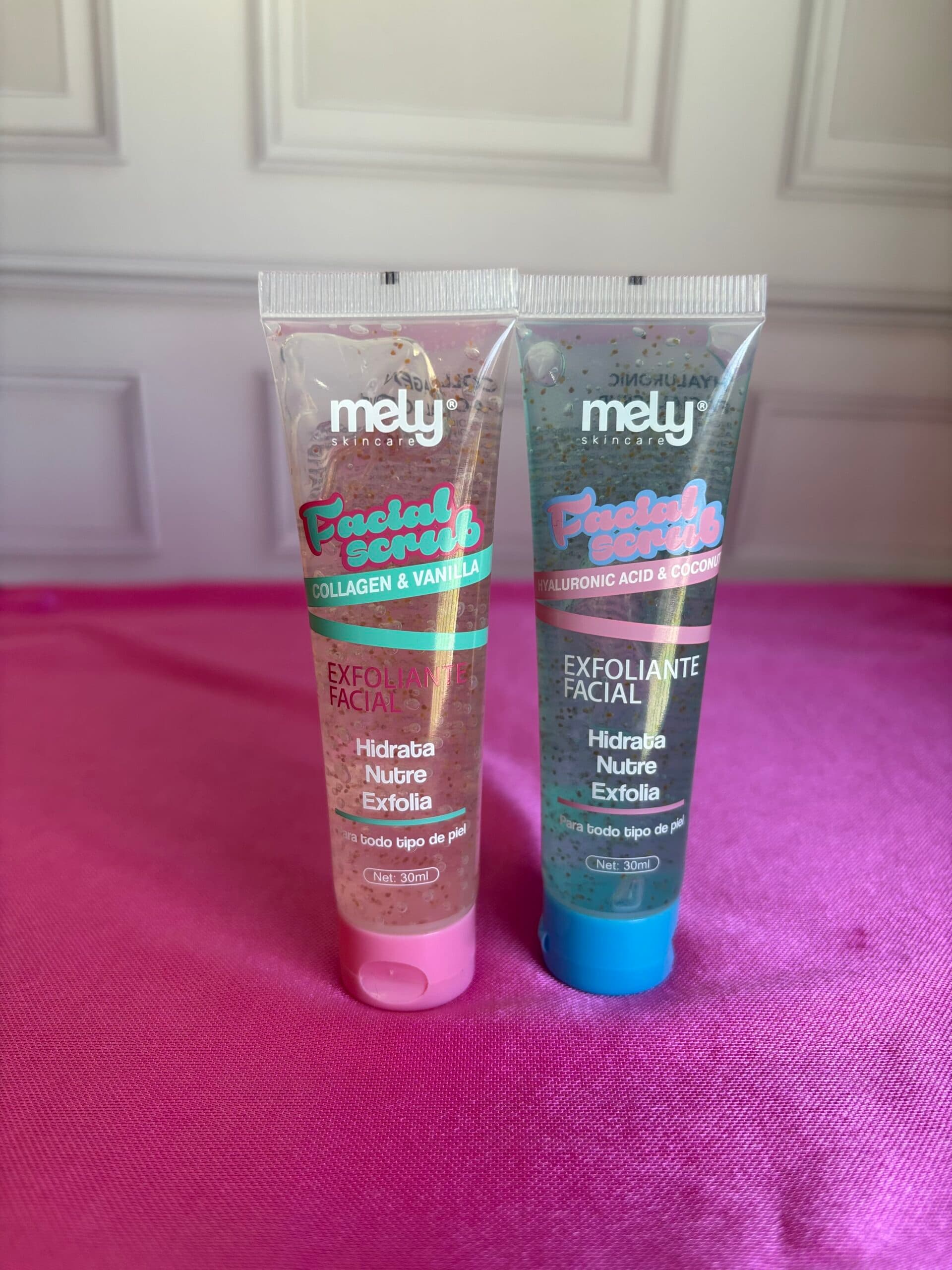 Exfoliante facial 30ml Mely