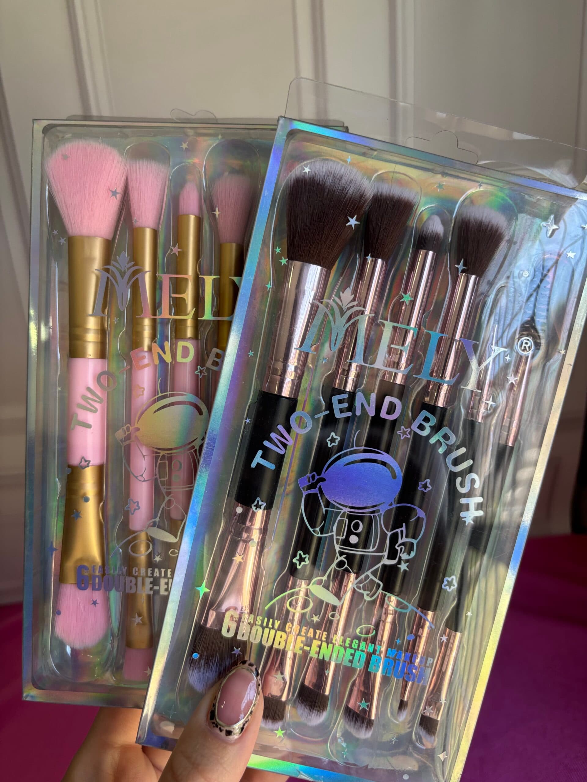 Set de brochas doble Mely