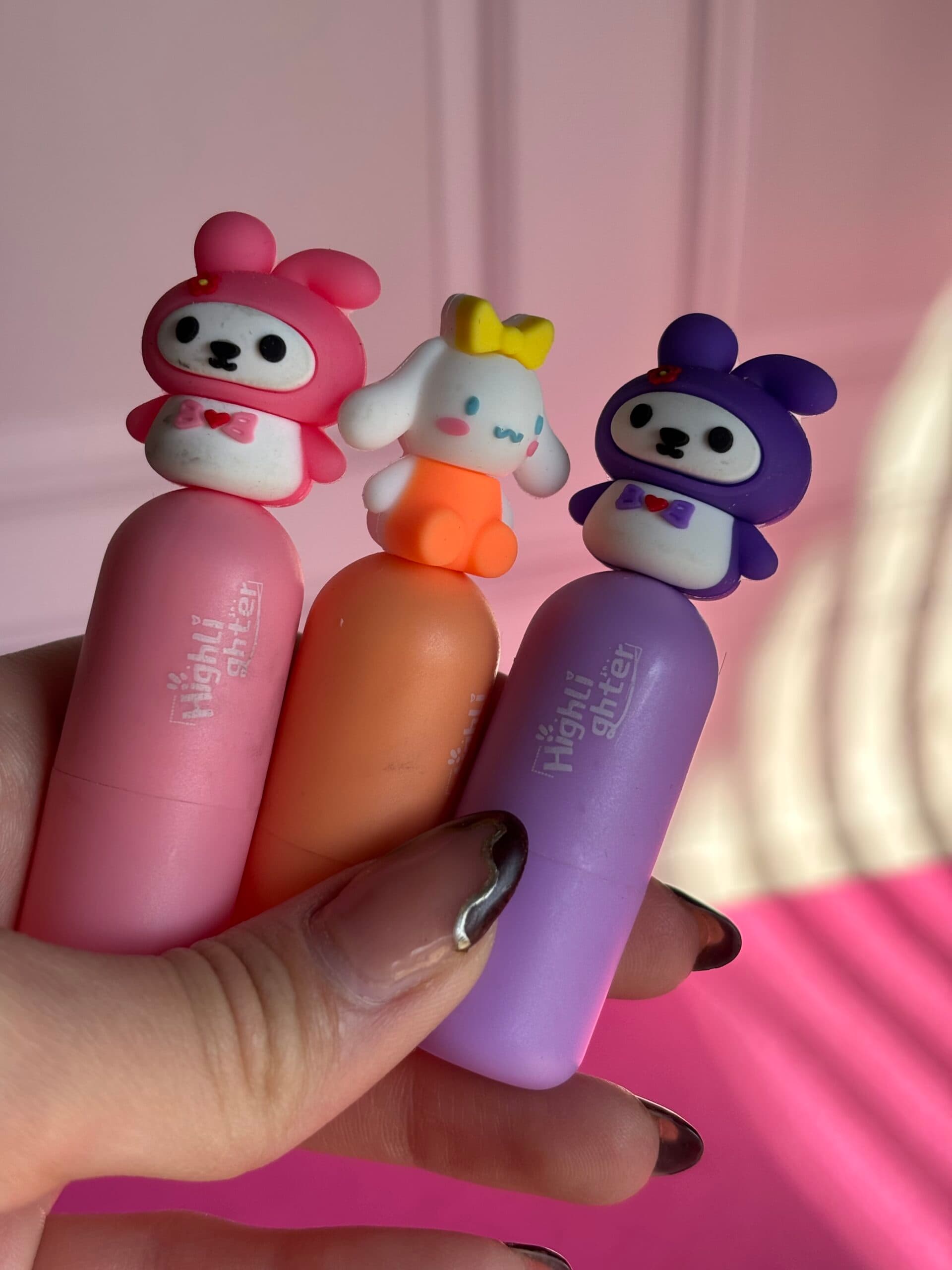 Mini resaltadores sanrio
