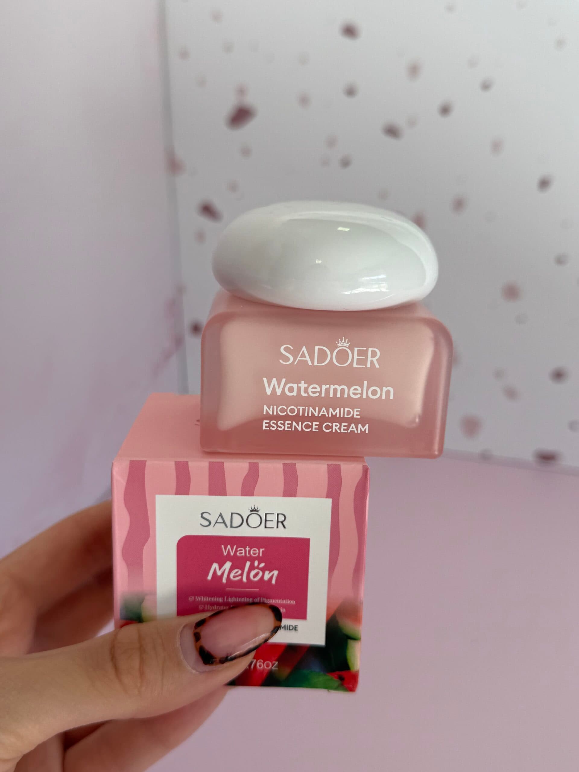 Crema facial Watermelon con Niacinamida
