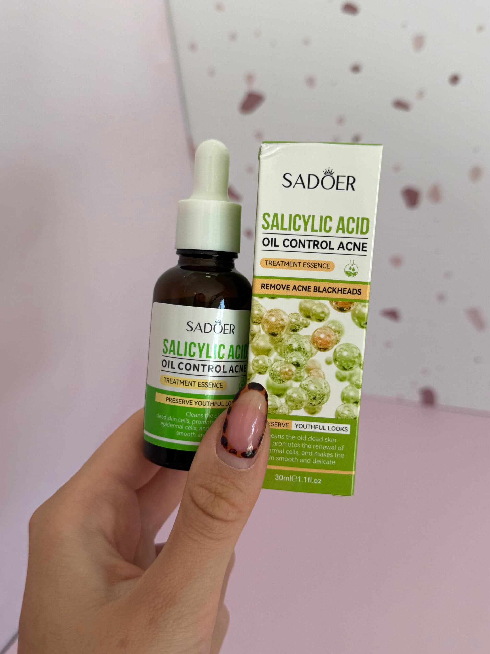 Serum facial oil control acne Salicylic Acid