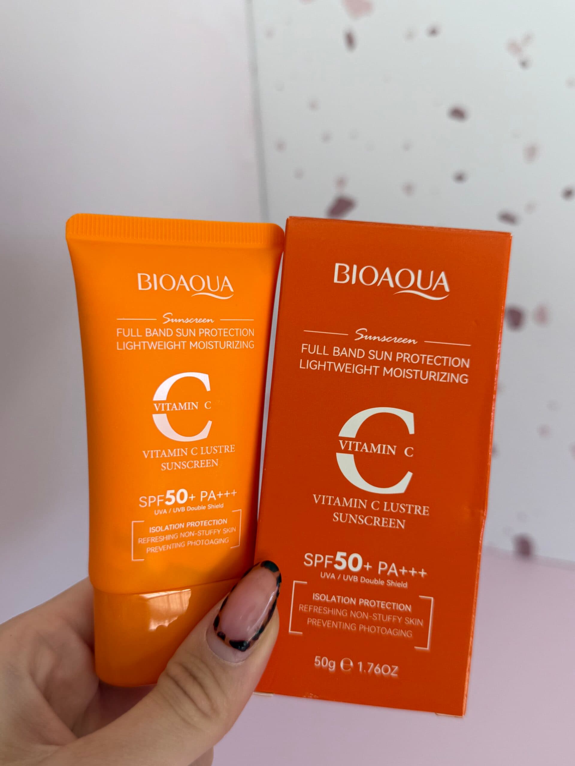 Protector solar con Vit C Bioaqua