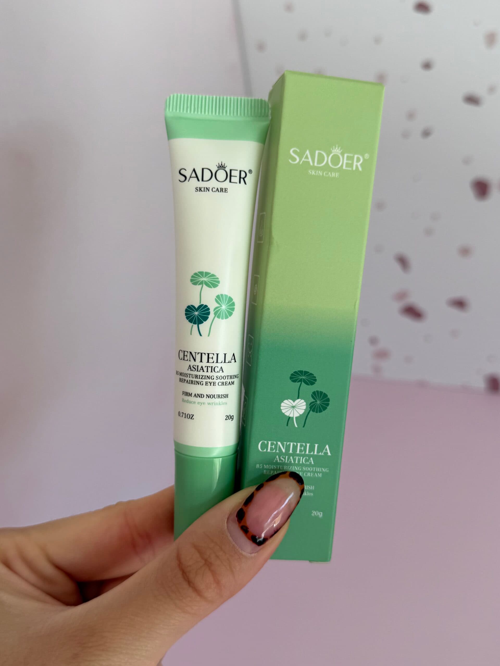 Contorno de ojos con Centella Asiática Sadoer