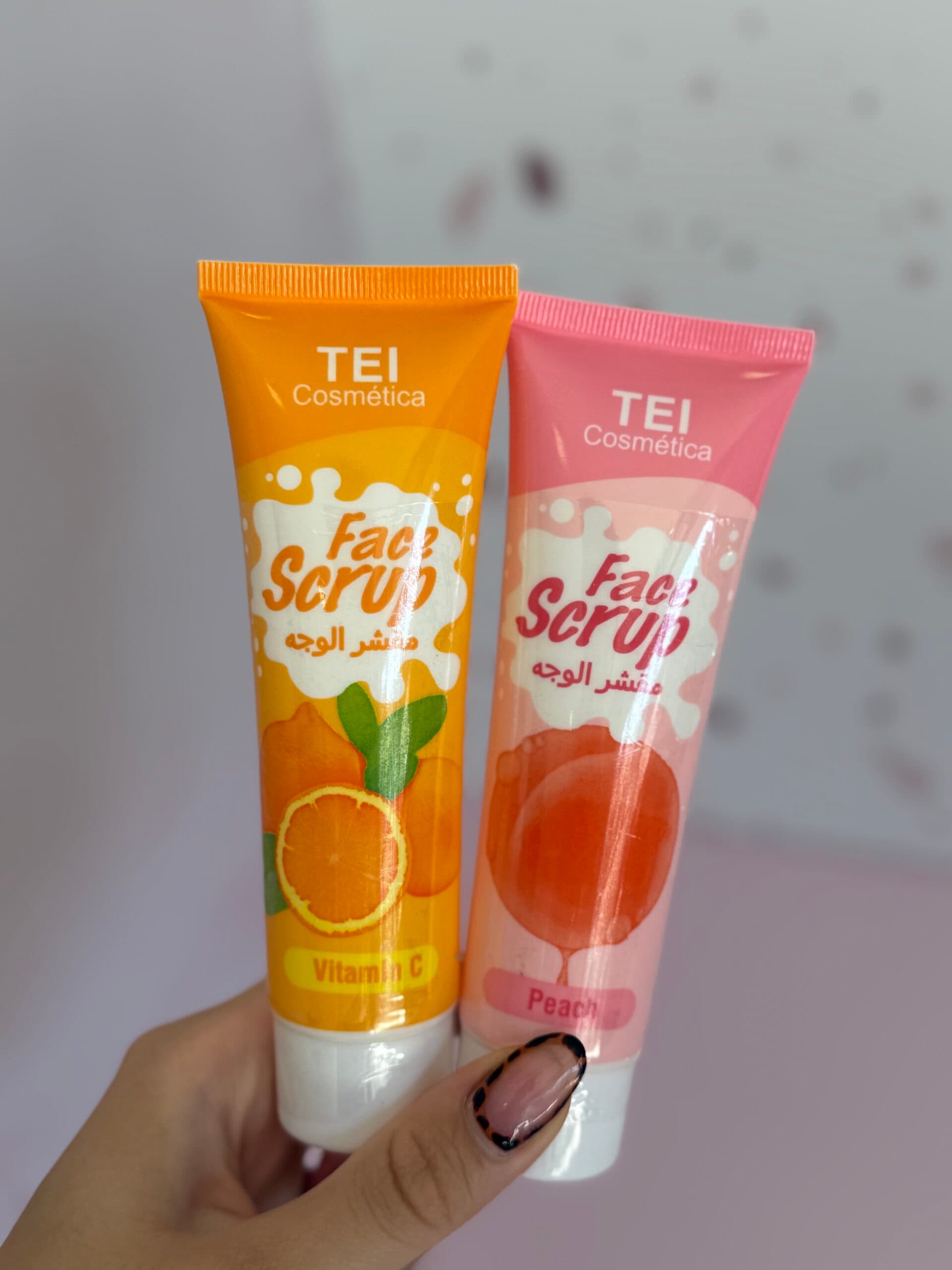 Exfoliante facial Tei