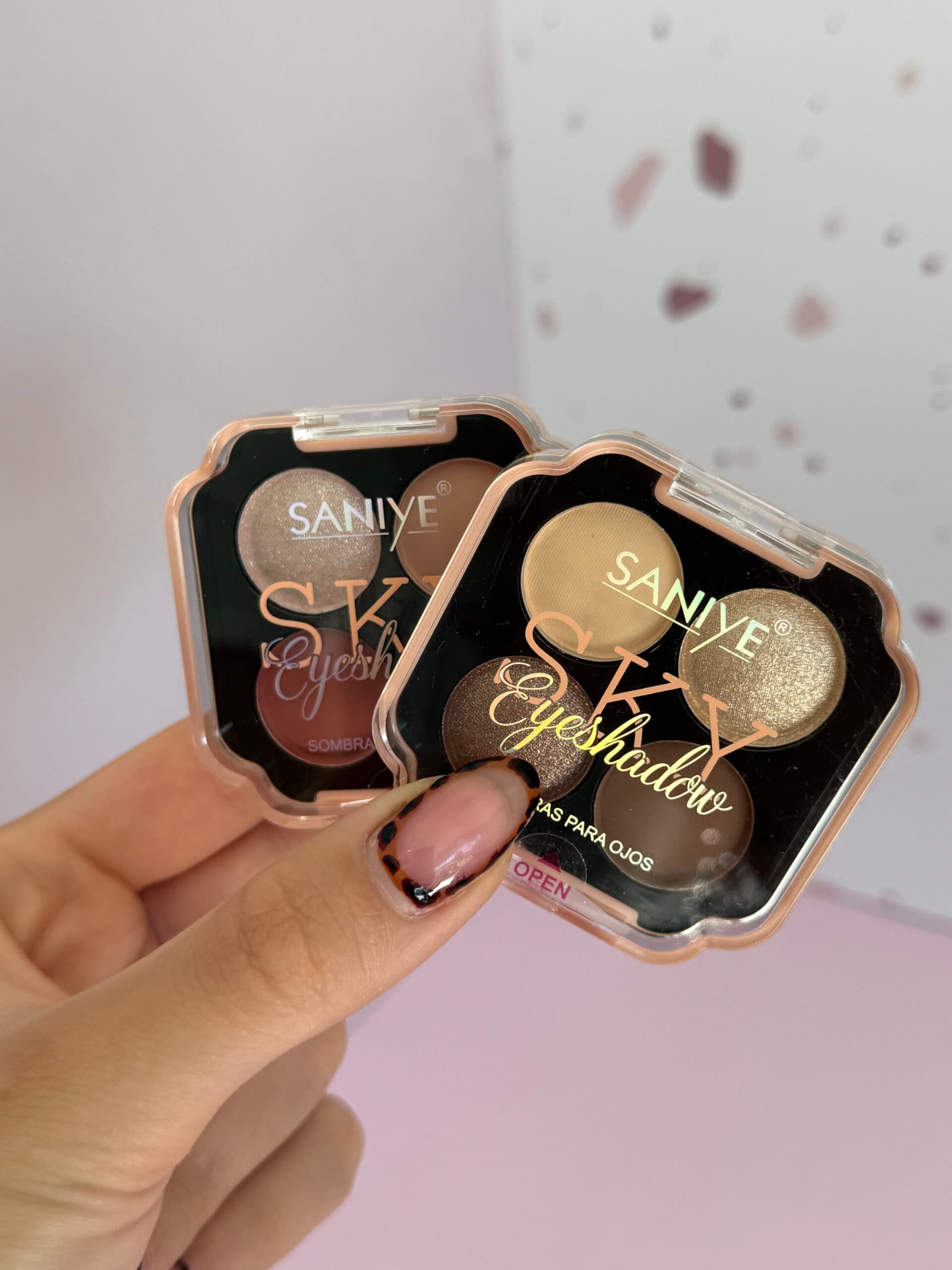 Mini paletas de sombras Saniye