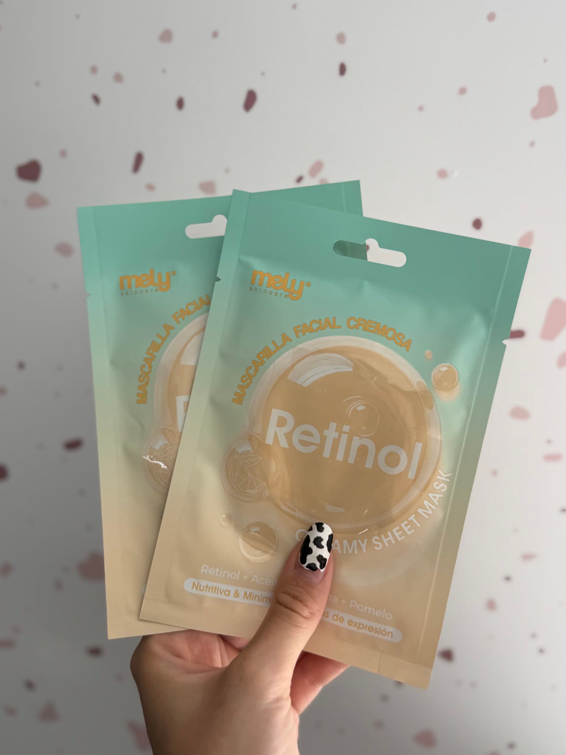 🌙 Mascarilla Facial Retinol Mely