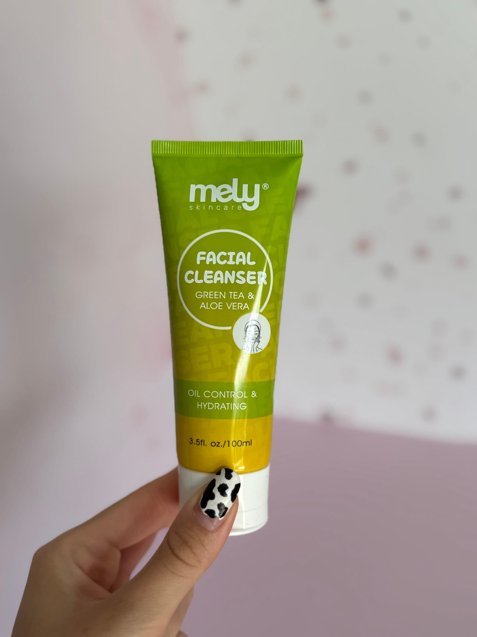 🌿 Limpiador Facial Mely • Té Verde & Aloe Vera