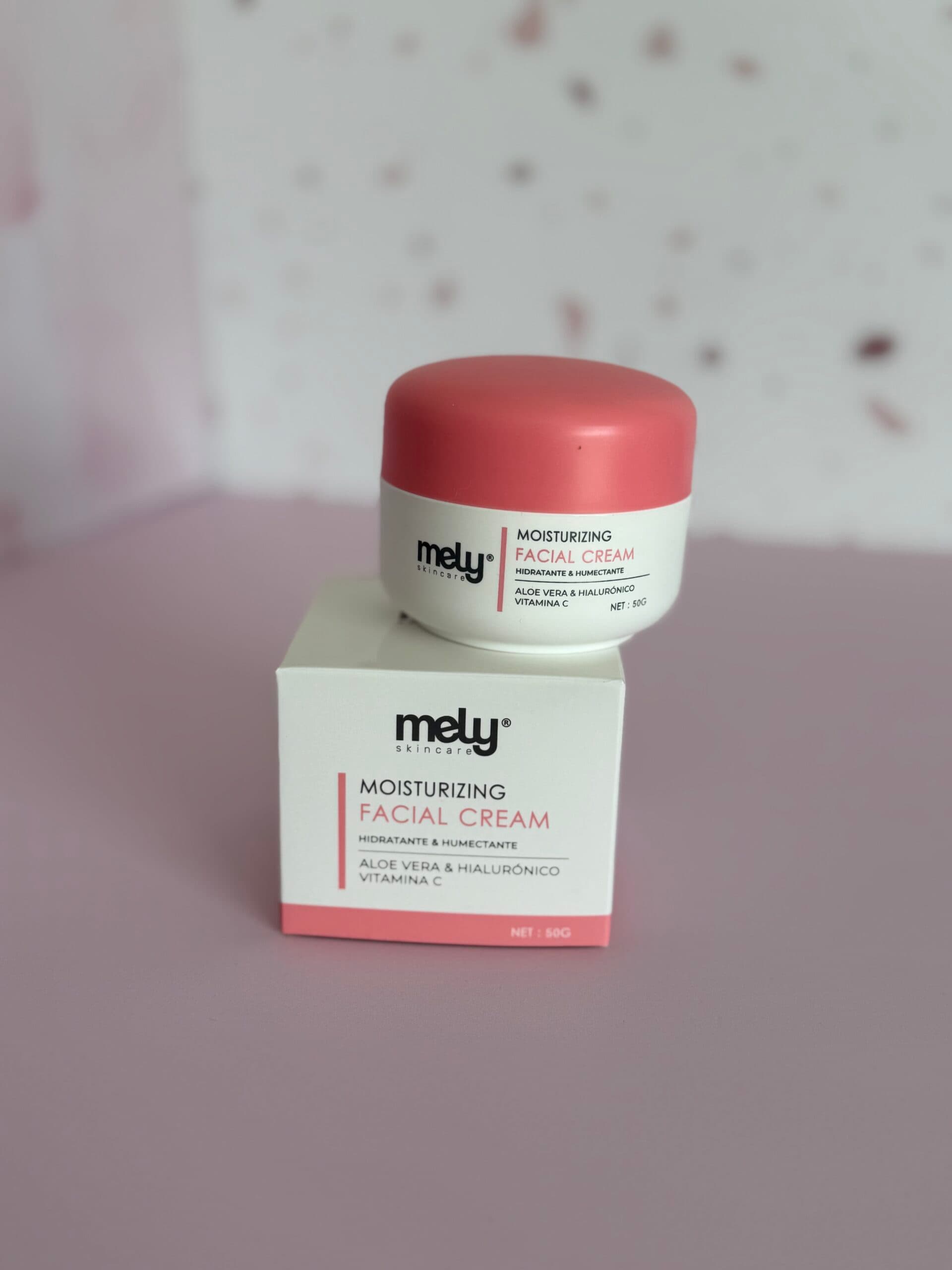 🌸 Crema Facial Mely Moisturizing