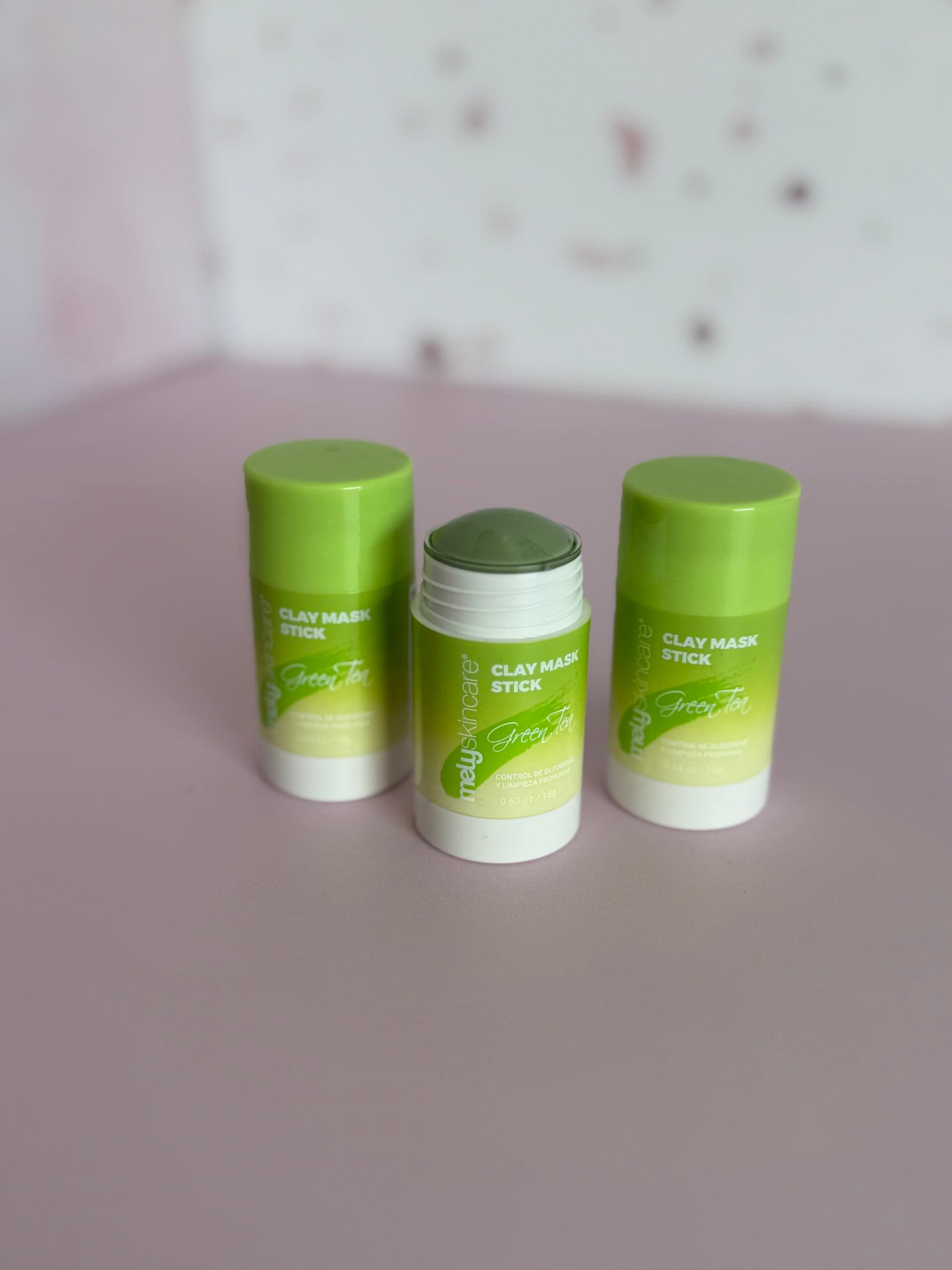 🌿 Mascarilla de Arcilla en Stick Mely • Green Tea Detox 🍵✨