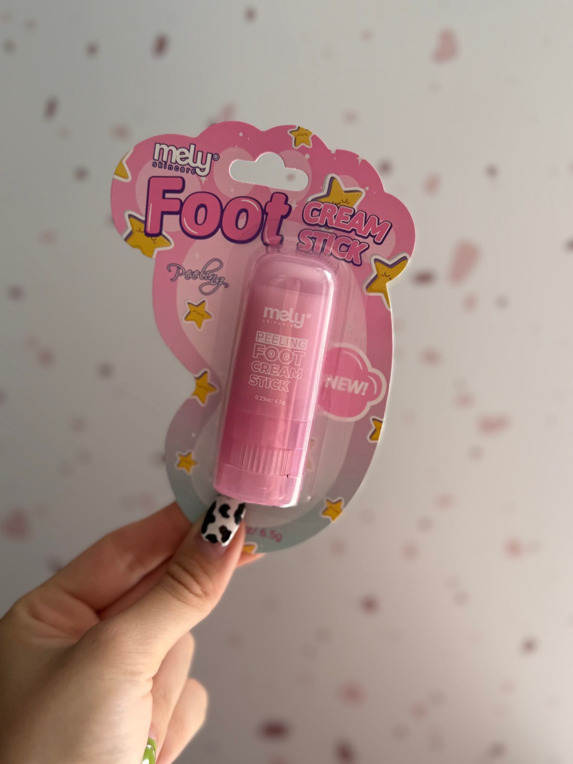 👣 Crema en Stick Mely • Efecto Peeling & Hidratación Profunda 🌟✨