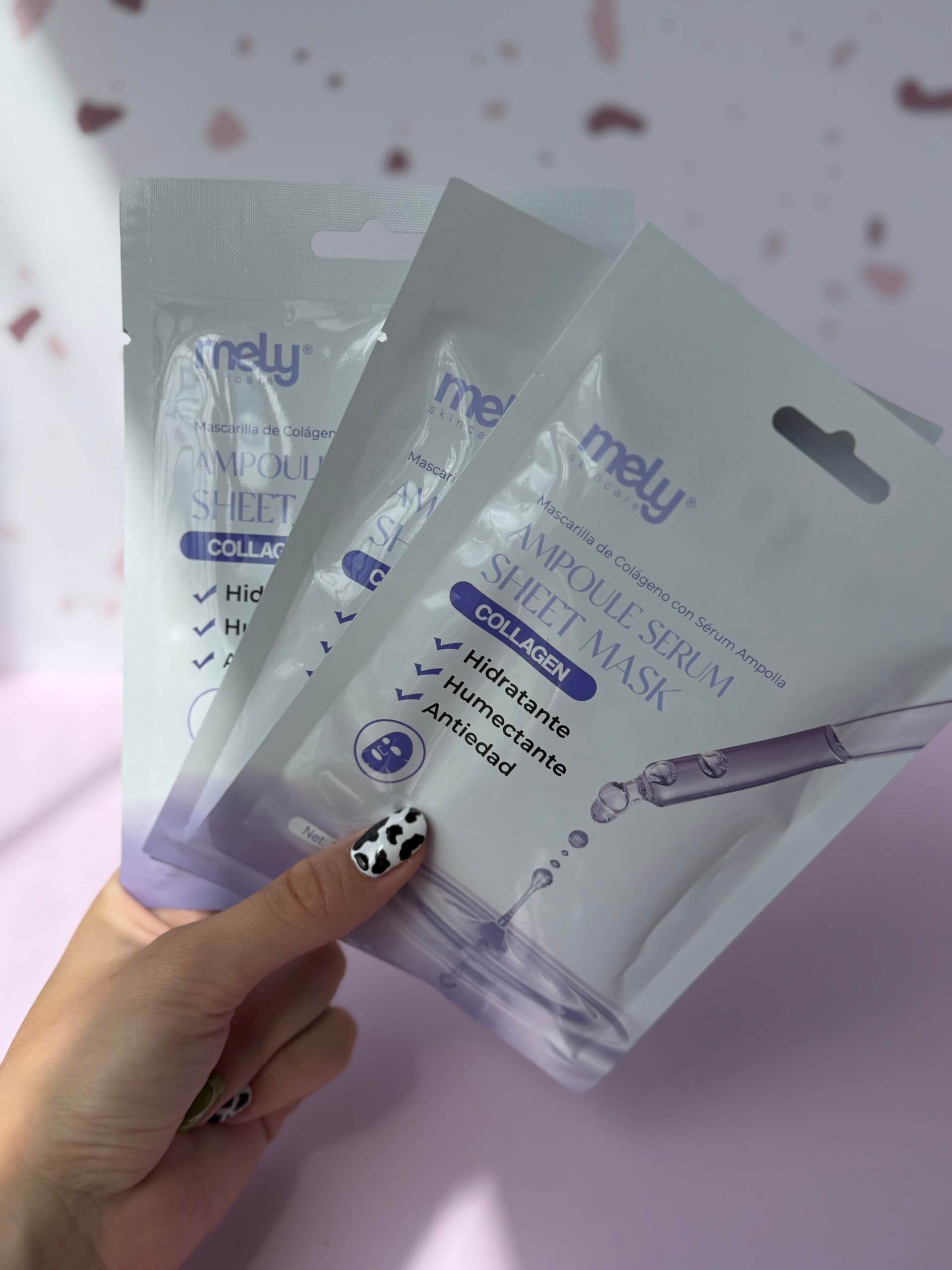 Mascarilla de colágeno y serum Mely