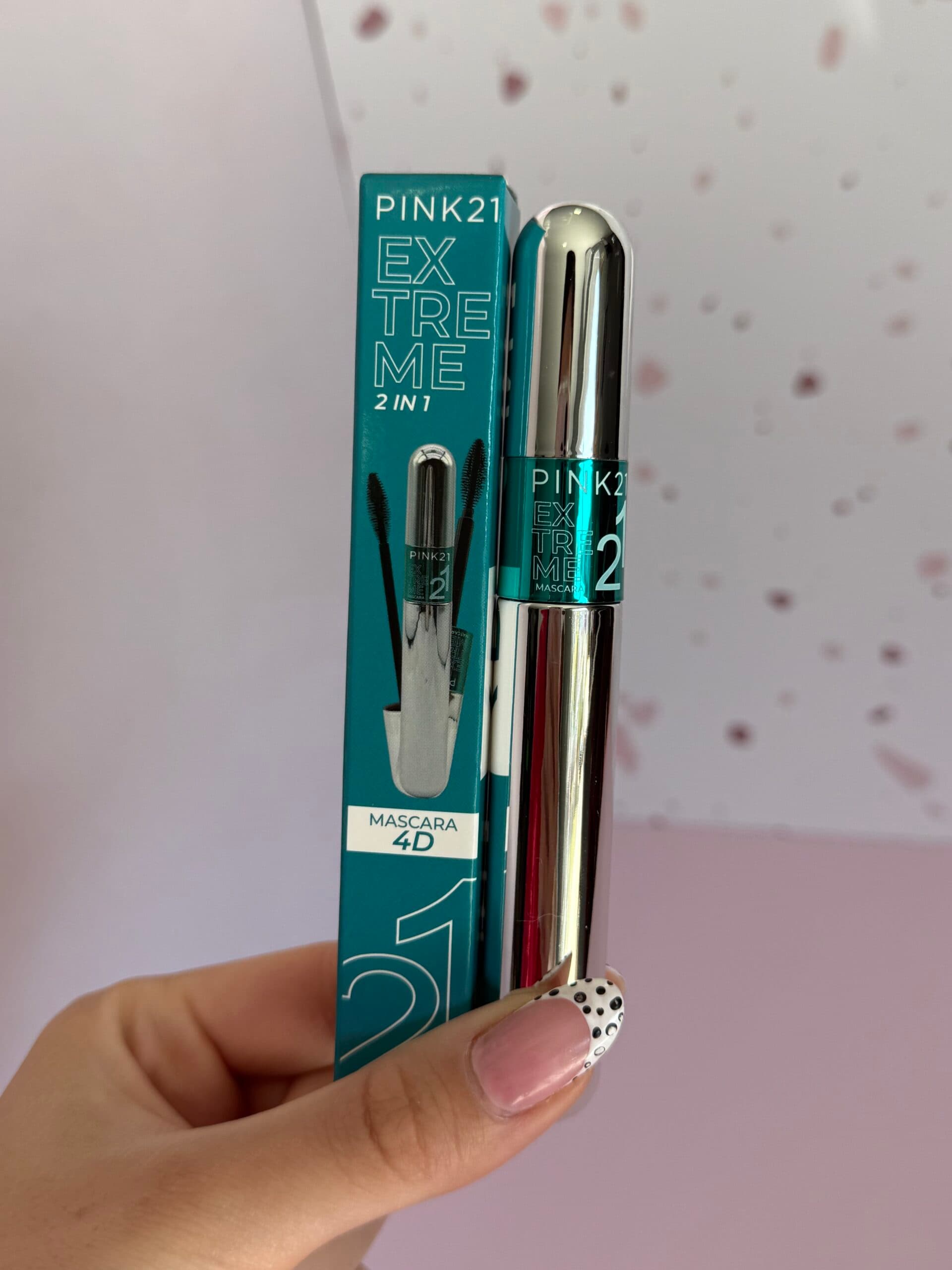 Mascara de pestañas 2 en 1 Pink21