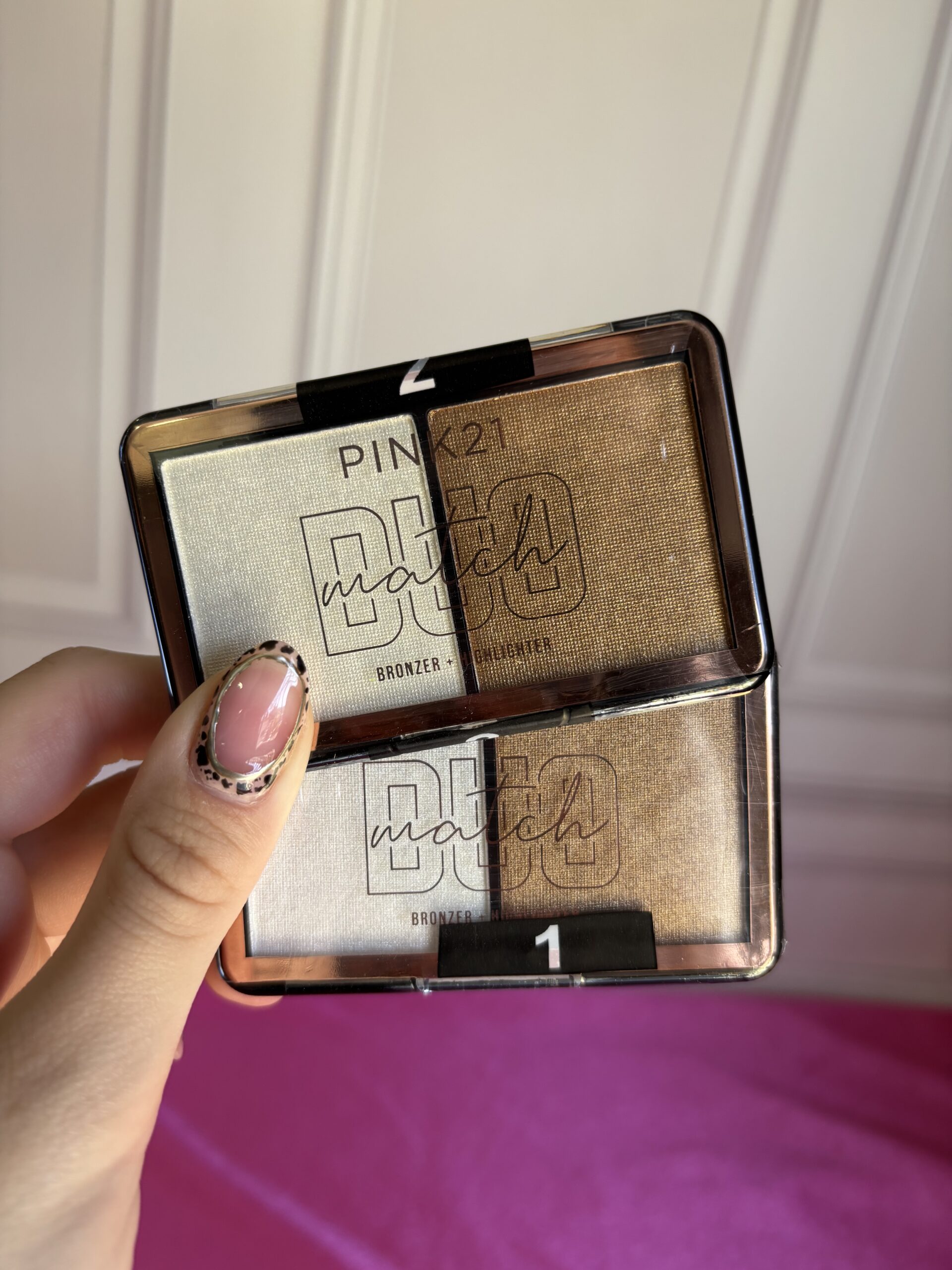 Iluminador + Bronzer Pink21