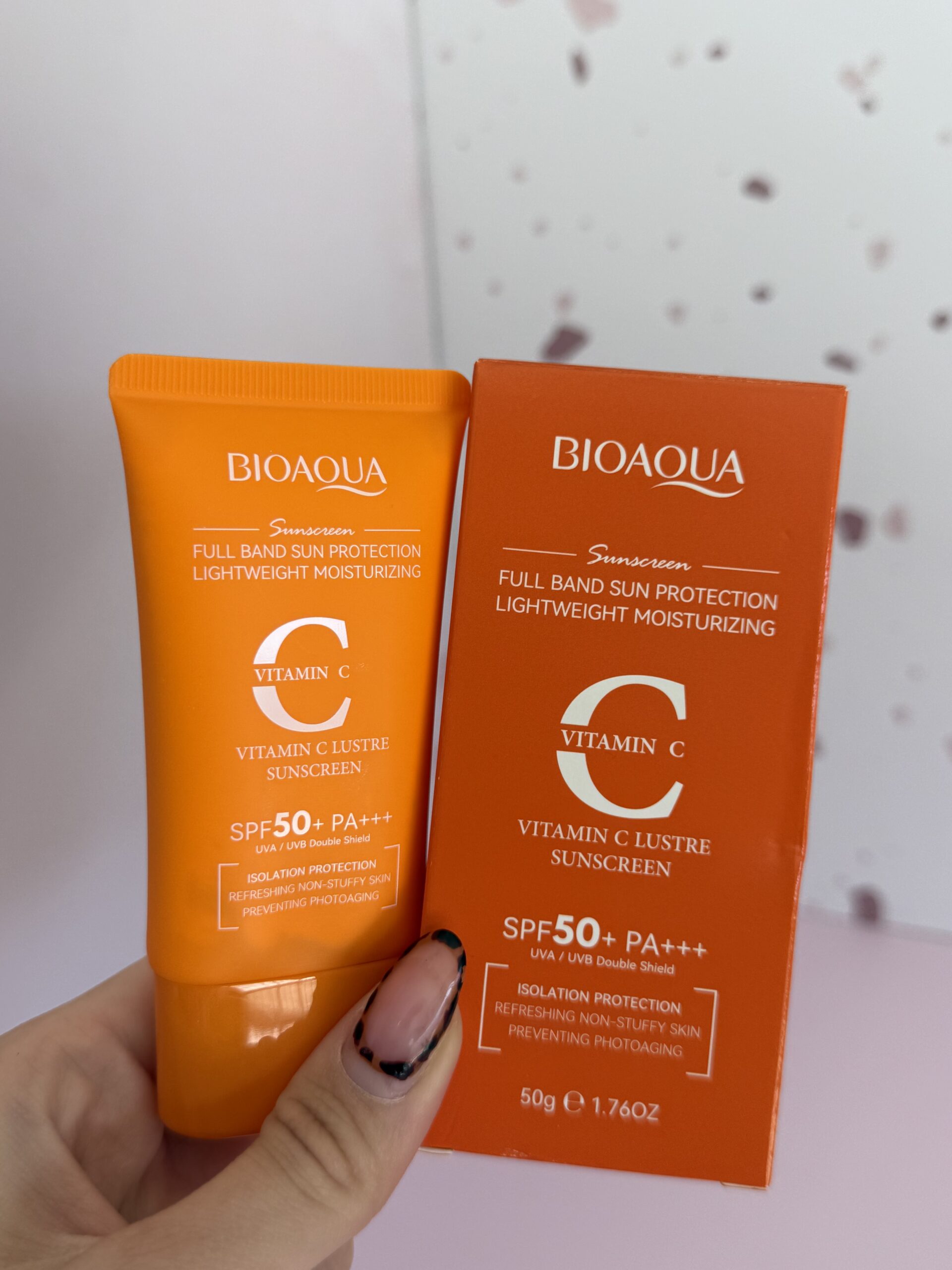 Protector solar con Vit C Bioaqua