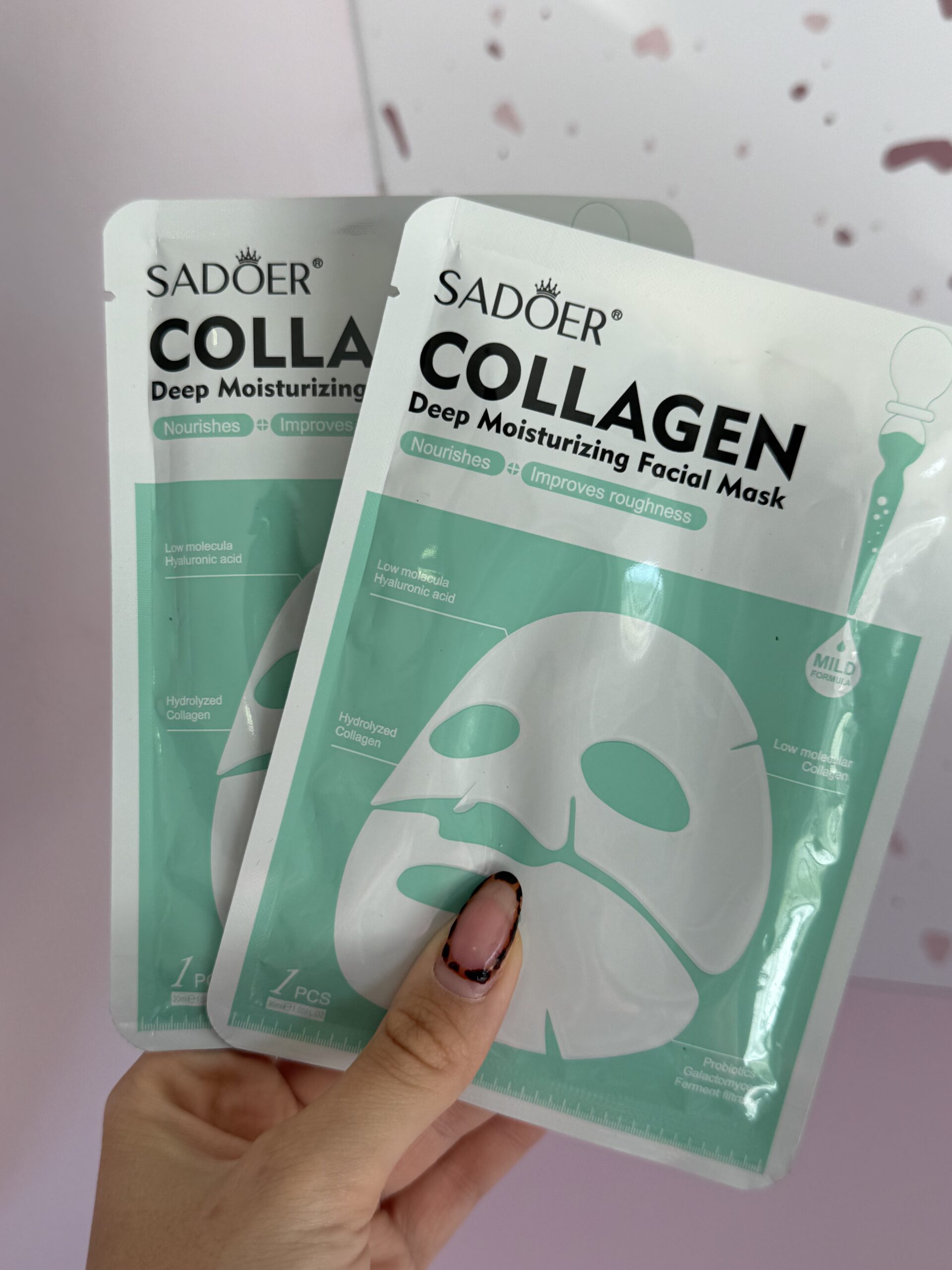 Mascarilla facial de colágeno SADOER